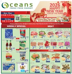 Preview of leaflet Weekly flyer / circulaire from shop Oceans is valid from Feb 20, 2026