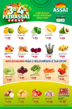 Pré-Visualização do folheto "Encarte - Folheto" da loja Assaí Atacadista válido a partir de 27/01/2026
