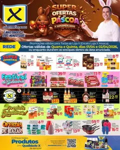 Pré-Visualização do folheto "X Supermercados - Ofertas da semana" da loja X Supermercados válido a partir de 01/04/2026
