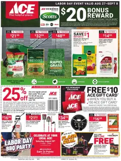 Ad Preview of ACE Hardware Corporate Ad from 08/27/2025