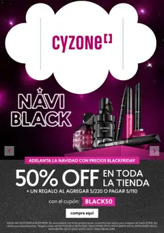 Vista previa de Black Friday de la tienda CyZone válido desde 24/11/2025