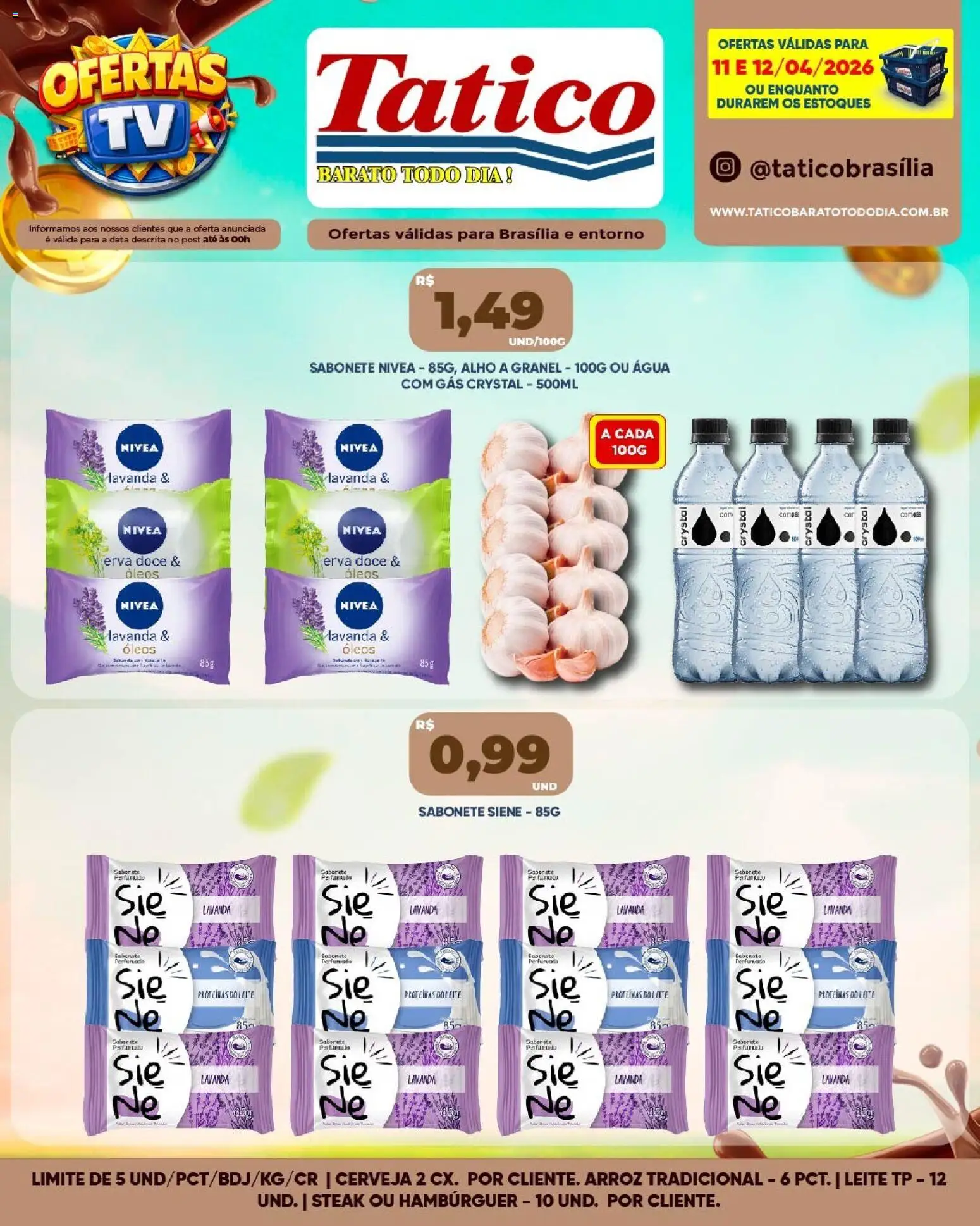 Pré-Visualização do folheto "Tatico ofertas Fim de Semana" da loja Tatico válido a partir de 11/04/2026