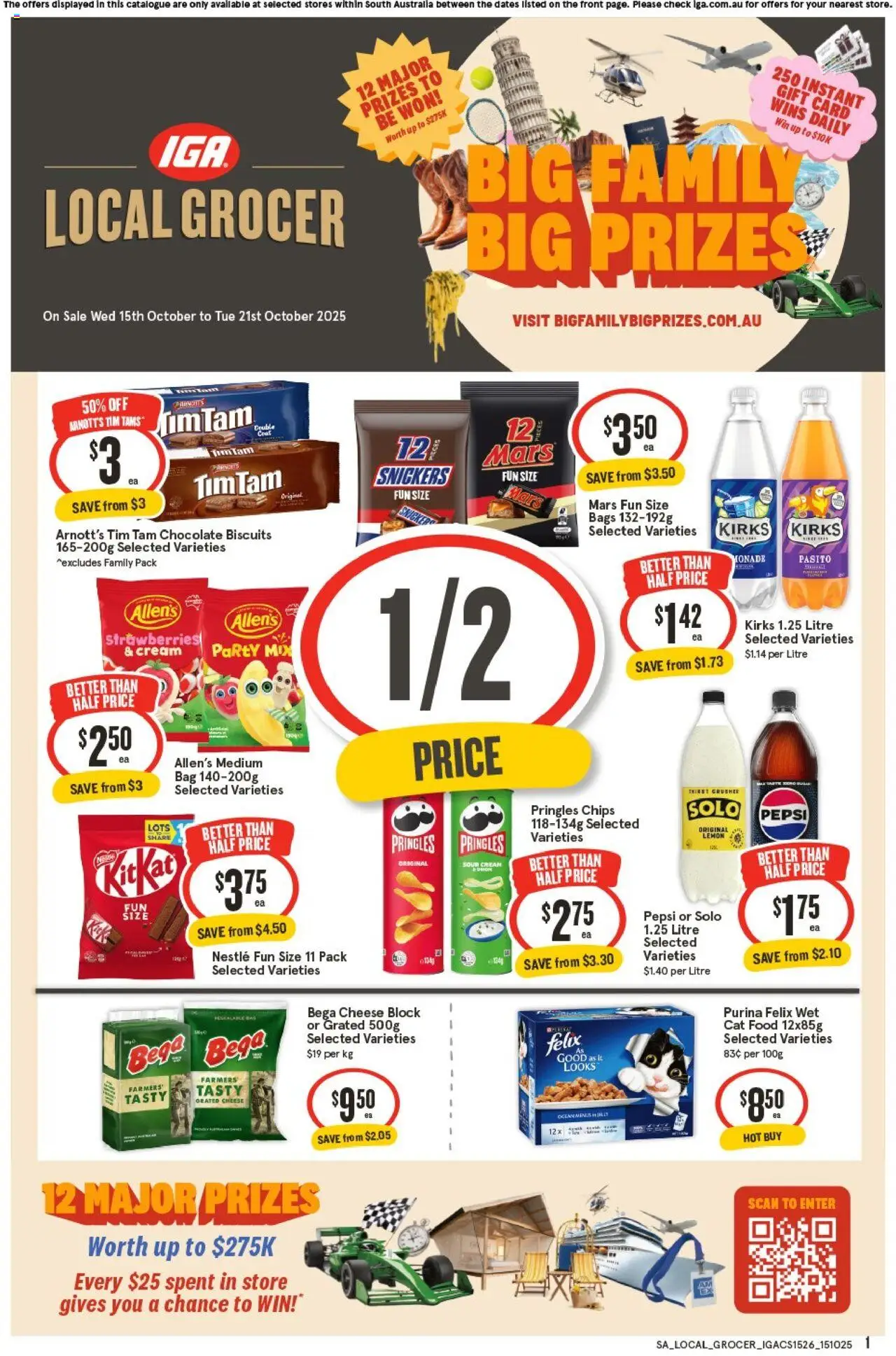 IGA catalogue valid from 15/10/2025 - page 1