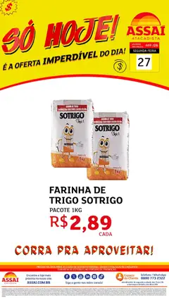 Pré-Visualização do folheto "Assaí Atacadista ofertas - DF" da loja Assaí Atacadista válido a partir de 27/04/2026