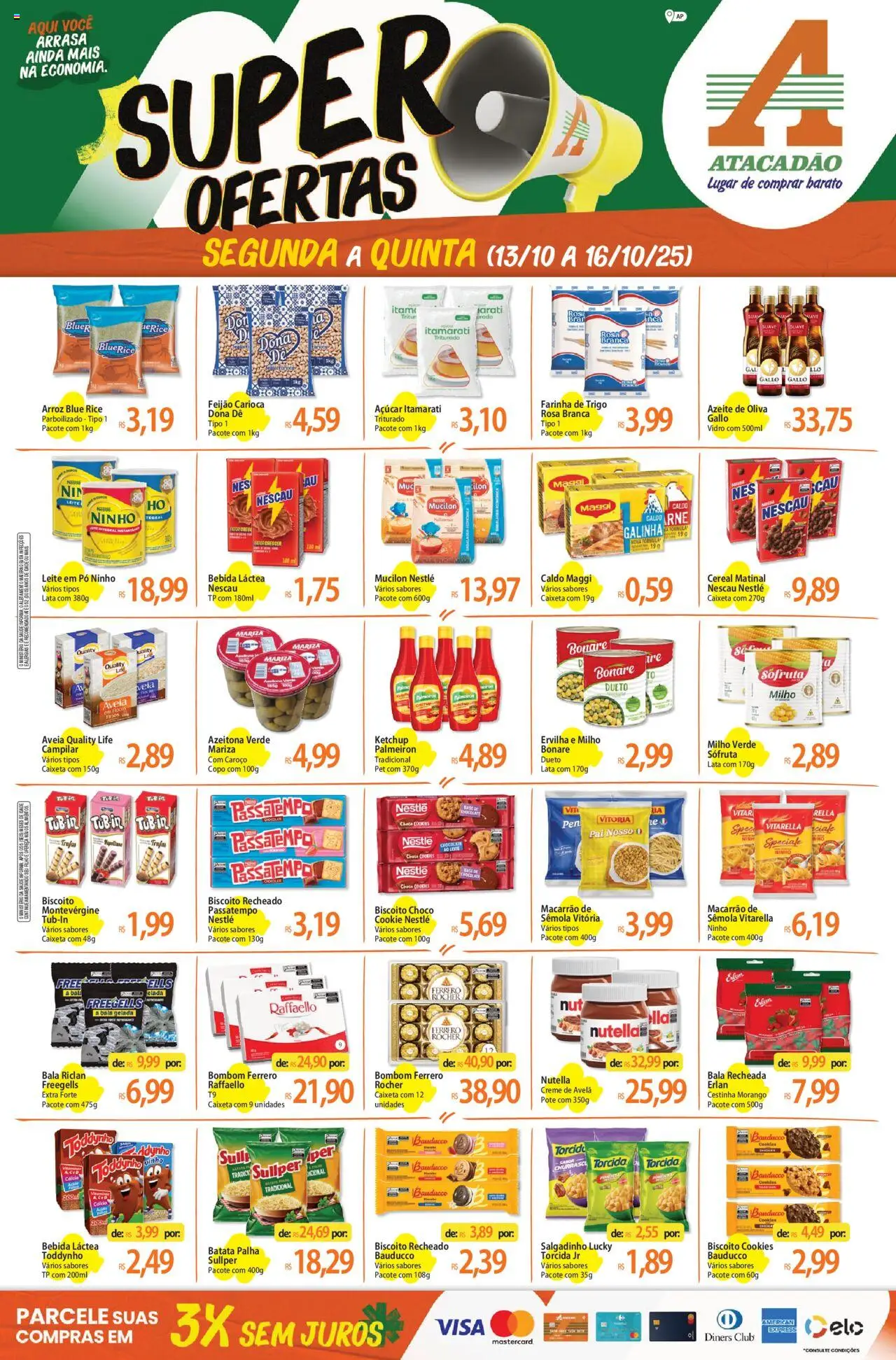 Atacadão folheto "Ofertas - AP" válido a partir de 13/10/2025 - número de página 1