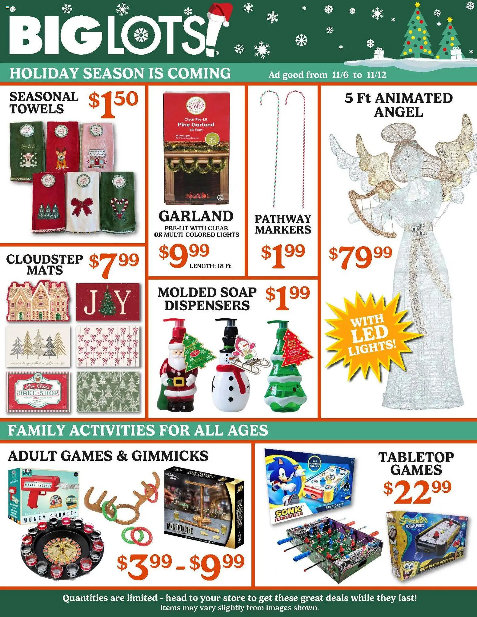 Ad Preview of Big Lots Weekly Ad from 11/06/2025