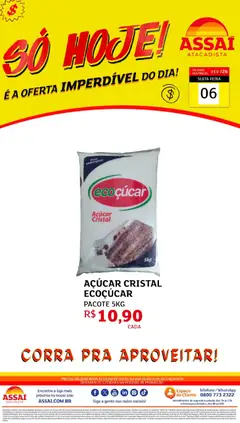 Pré-Visualização do folheto "Encarte - GO" da loja Assaí Atacadista válido a partir de 06/02/2026