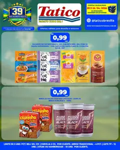 Pré-Visualização do folheto "Tatico ofertas Fim de Semana" da loja Tatico válido a partir de 25/04/2026