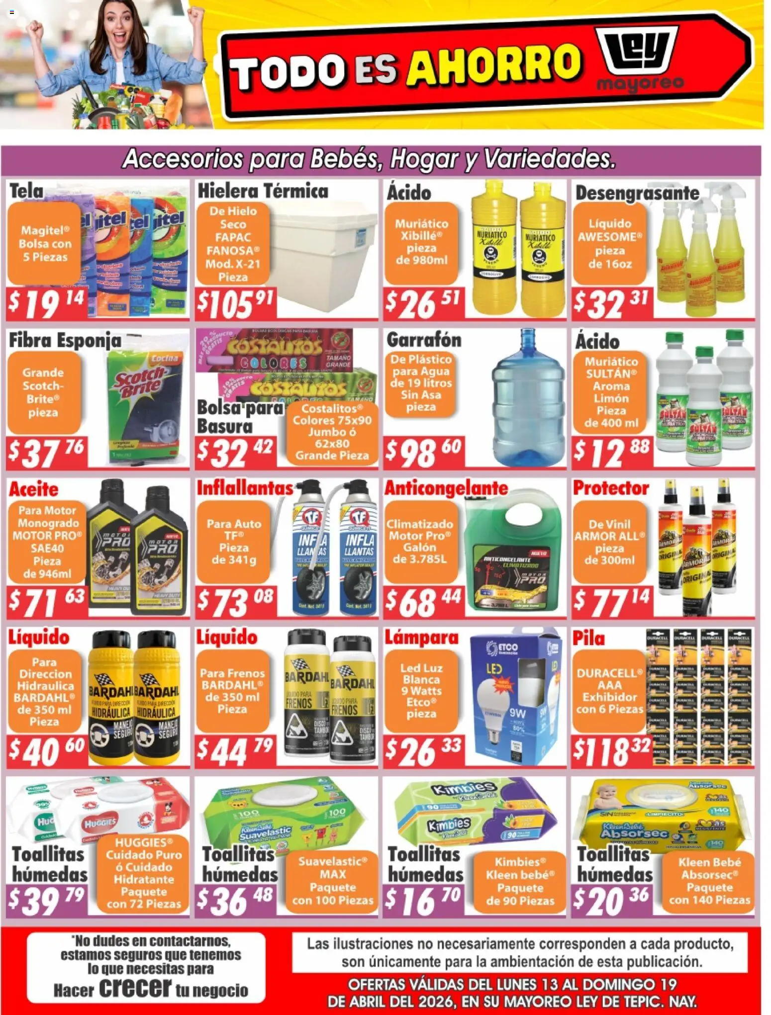 Vista previa las ofertas de la tienda Casa Ley - Casa Ley folleto Tepic desde el 13/04/2026 