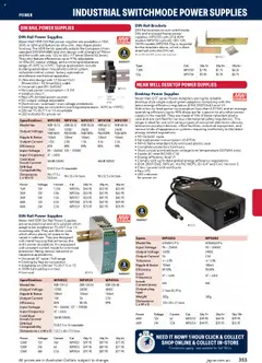 Preview of catalogue Engineering & Scientific Catalogue 2025/2026 from shop Jaycar valid 09/07/2025 | Page: 353