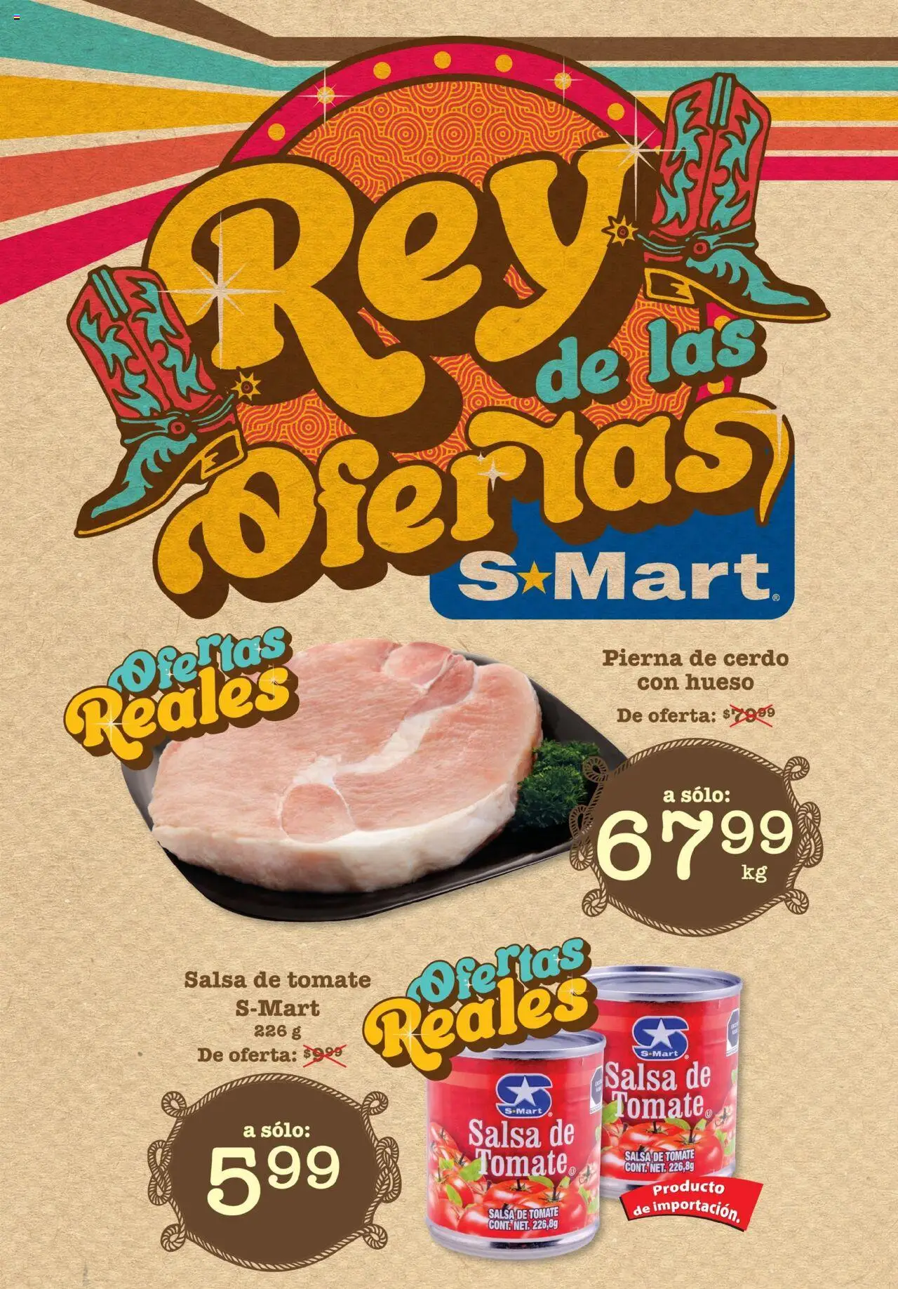 Folleto de Feria - Chihuahua S-Mart y sus promociones válidas desde el 05/08/2025 - Número de página 1