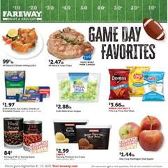 Ad Preview of Fareway Weekly Ad from 09/08/2025