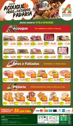 Pré-Visualização do folheto "Ofertas - SC" da loja Atacadão válido a partir de 17/10/2025