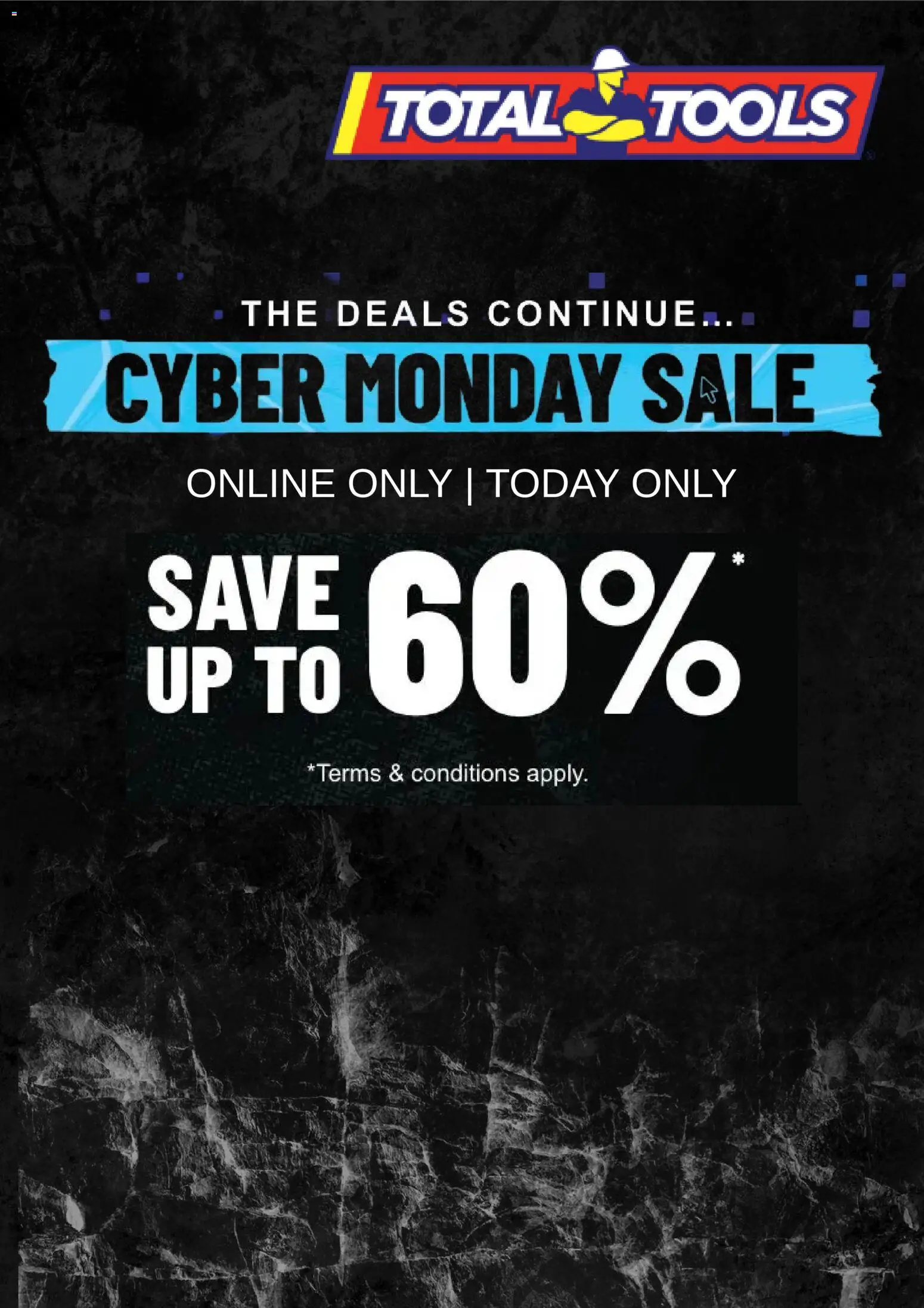 Preview of catalogue Cyber Monday from shop Total Tools valid 01/12/2025