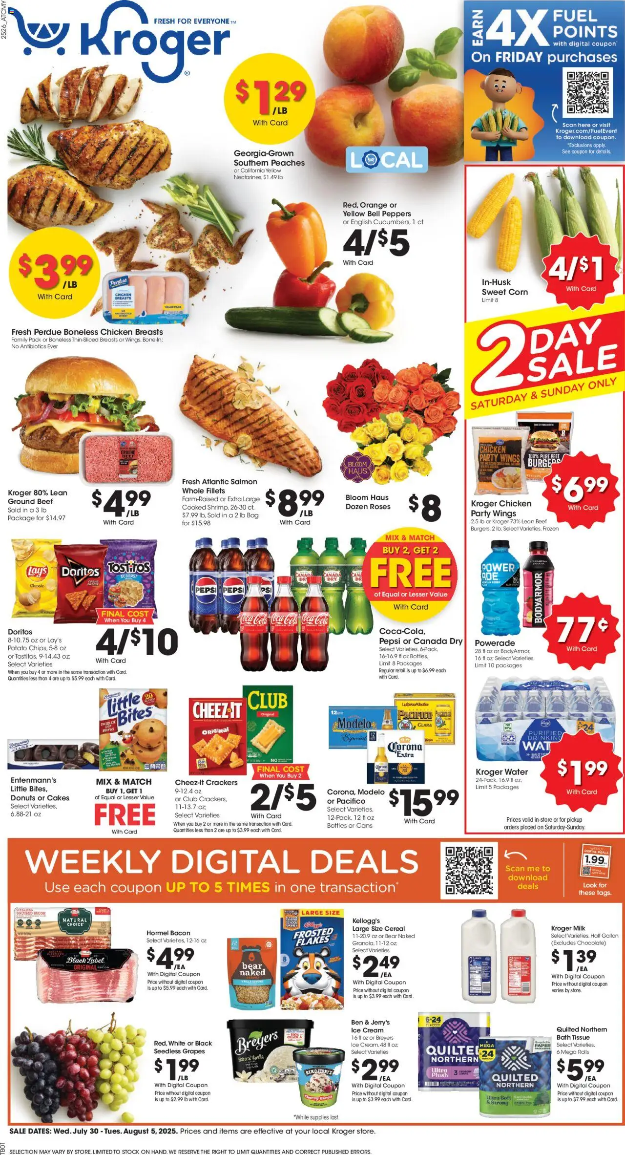 Kroger Weekly ads from 07/30/2025 >> Ad for next week - Page number 1