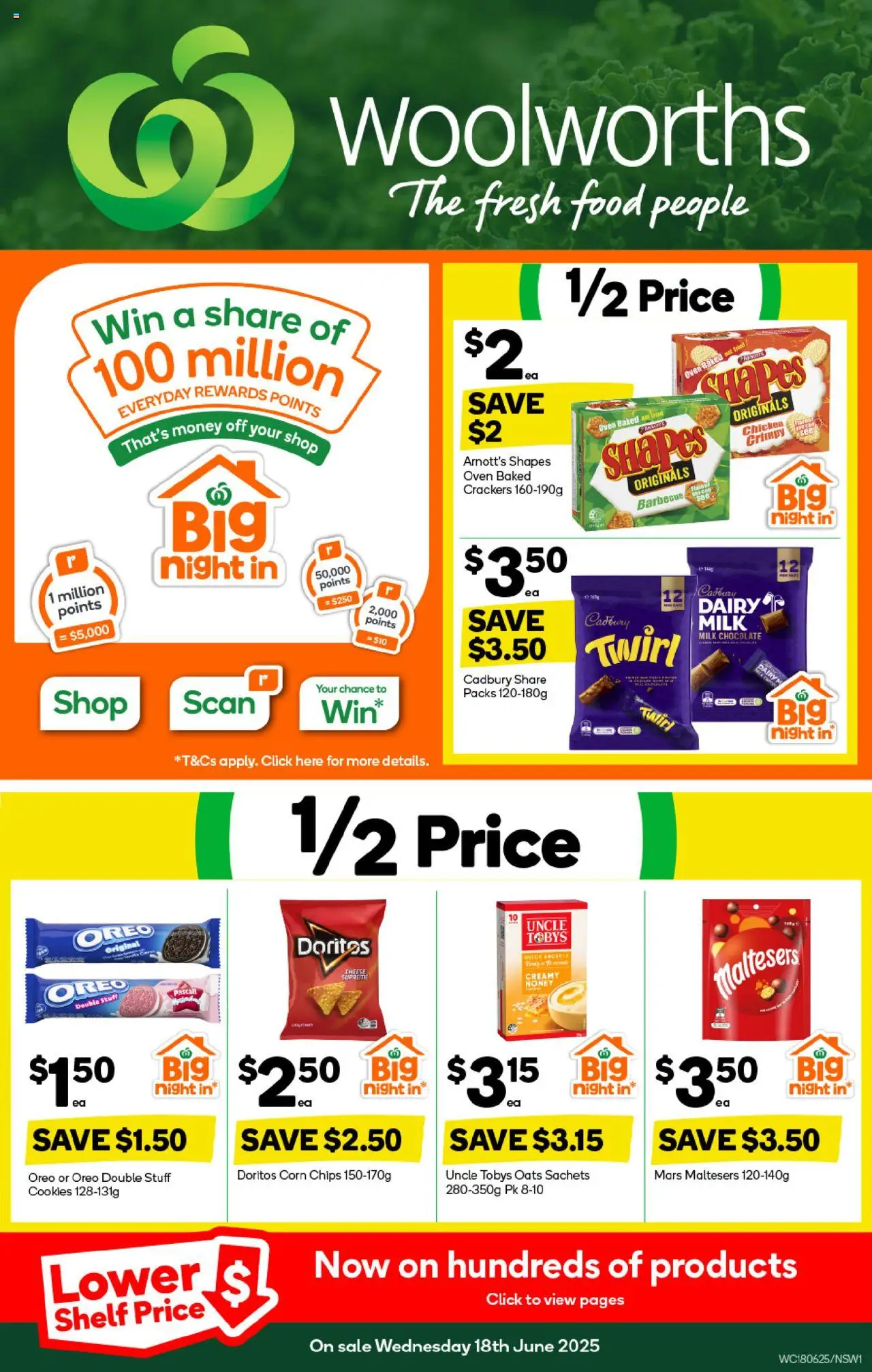 Woolworths catalogue valid from 18/06/2025 - page 1