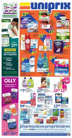 Preview of leaflet Weekly flyer / circulaire from shop Uniprix is valid from Feb 19, 2026