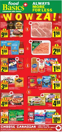 Preview of leaflet Ajax, Westney Road North 475 from shop Food Basics is valid from Jul 24, 2025