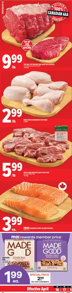 Un aperçu du dépliant Metro weekly flyer - Georgetown du magasin Metro est valide à partir 16 avr. 2026