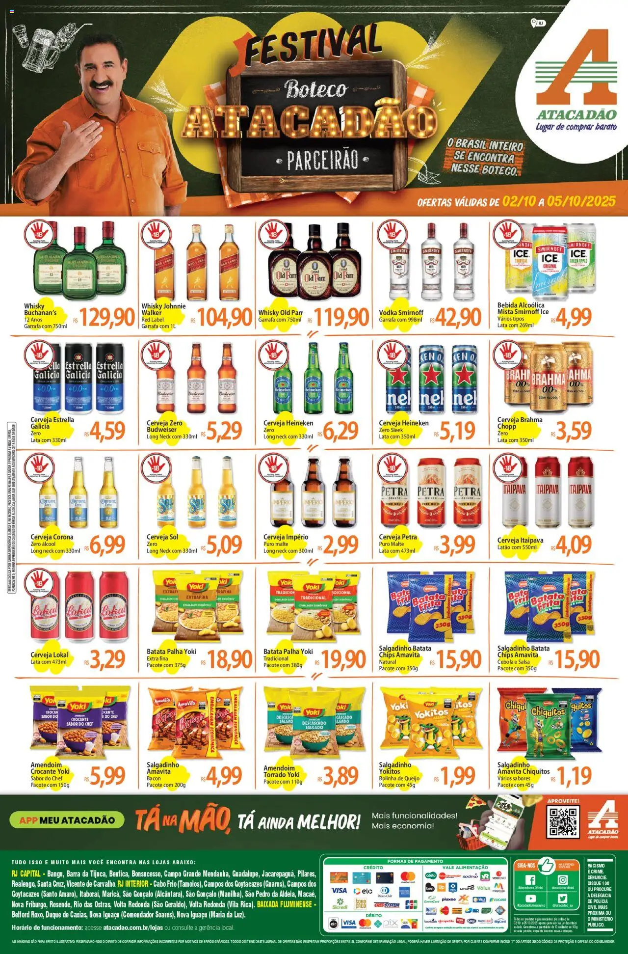 Atacadão folheto "Ofertas - RJ" válido a partir de 02/10/2025 - número de página 1