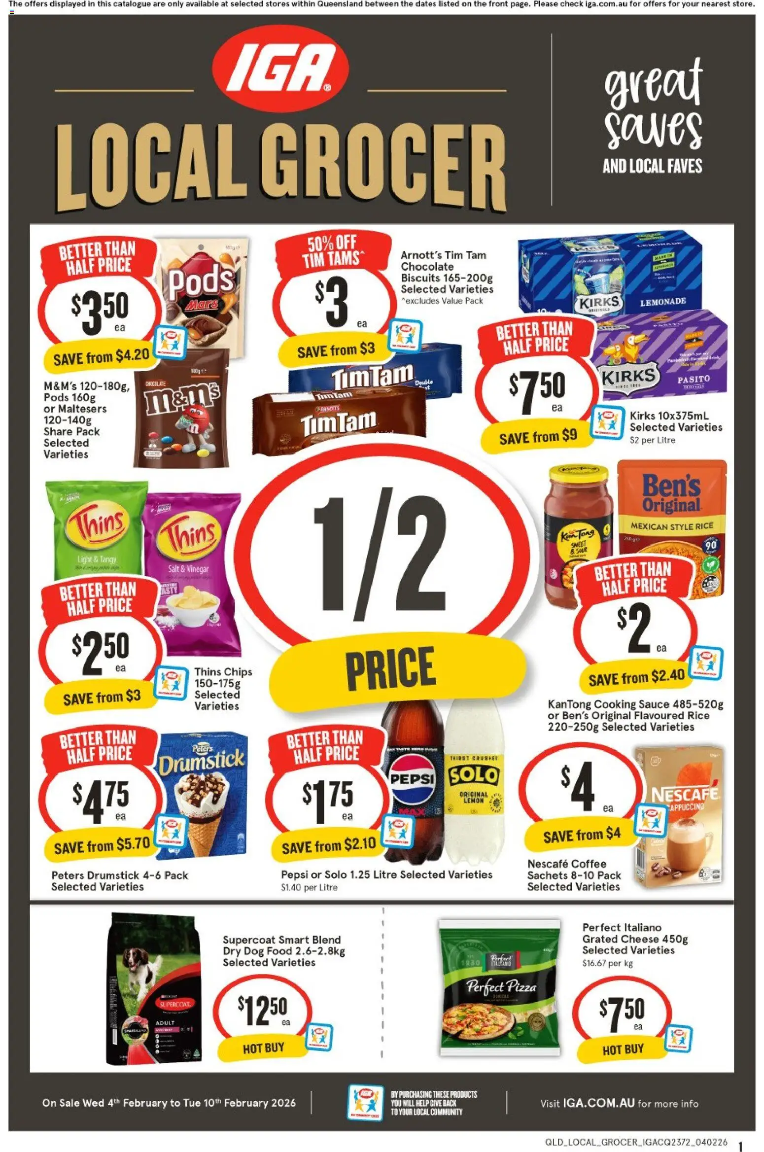 Preview of catalogue Local Grocer QLD from shop IGA valid 04/02/2026