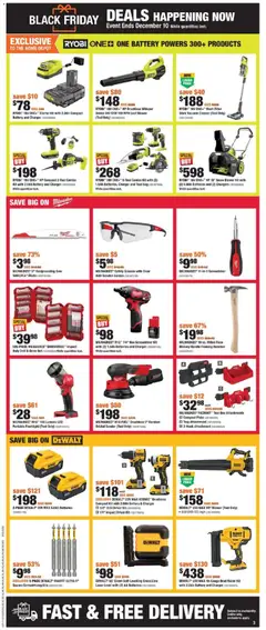 Preview of leaflet Black Friday from shop Home Depot is valid from Nov 27, 2025 | Page: 4