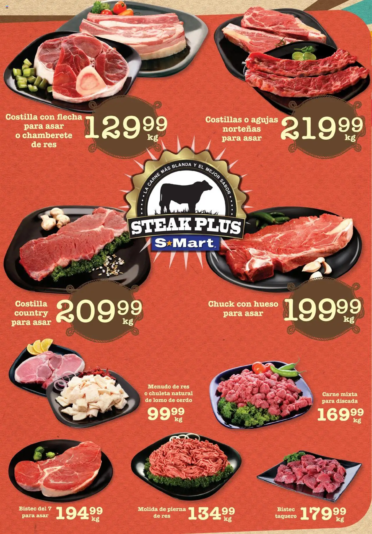 Folleto - Monterrey S-Mart y sus promociones válidas desde el 18/07/2025 - Número de página 1