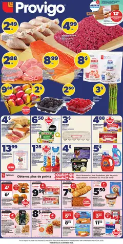 Preview of leaflet Provigo weekly flyer / circulaire from shop Provigo is valid from Mar 19, 2026