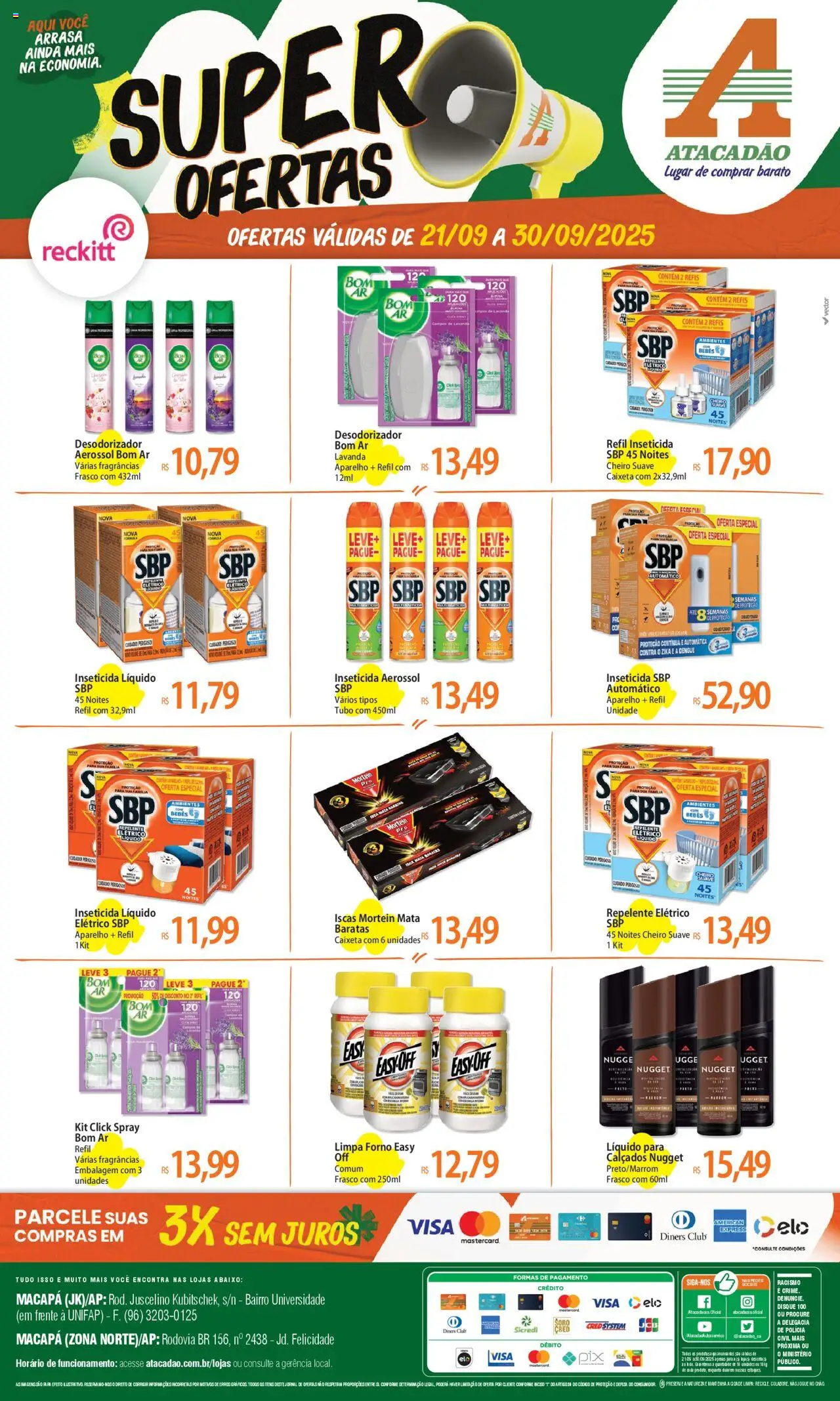 Atacadão folheto "Ofertas - AP" válido a partir de 21/09/2025 - número de página 1