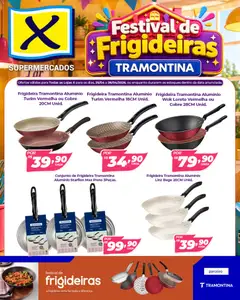 Pré-Visualização do folheto "X Supermercados ofertas Festival de Frigideiras" da loja X Supermercados válido a partir de 25/04/2026