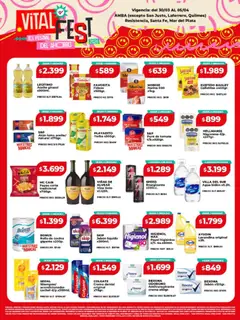 Vista previa del folleto de la tienda Vital válido desde el 30/03/2026 