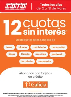 Vista previa del folleto de la tienda Coto válido desde el 02/03/2026 