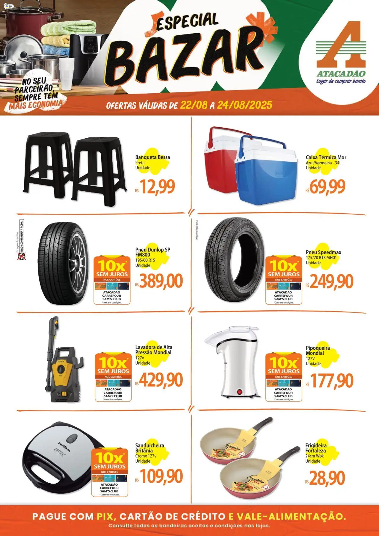 Atacadão folheto "Ofertas - SP" válido a partir de 22/08/2025 - número de página 1