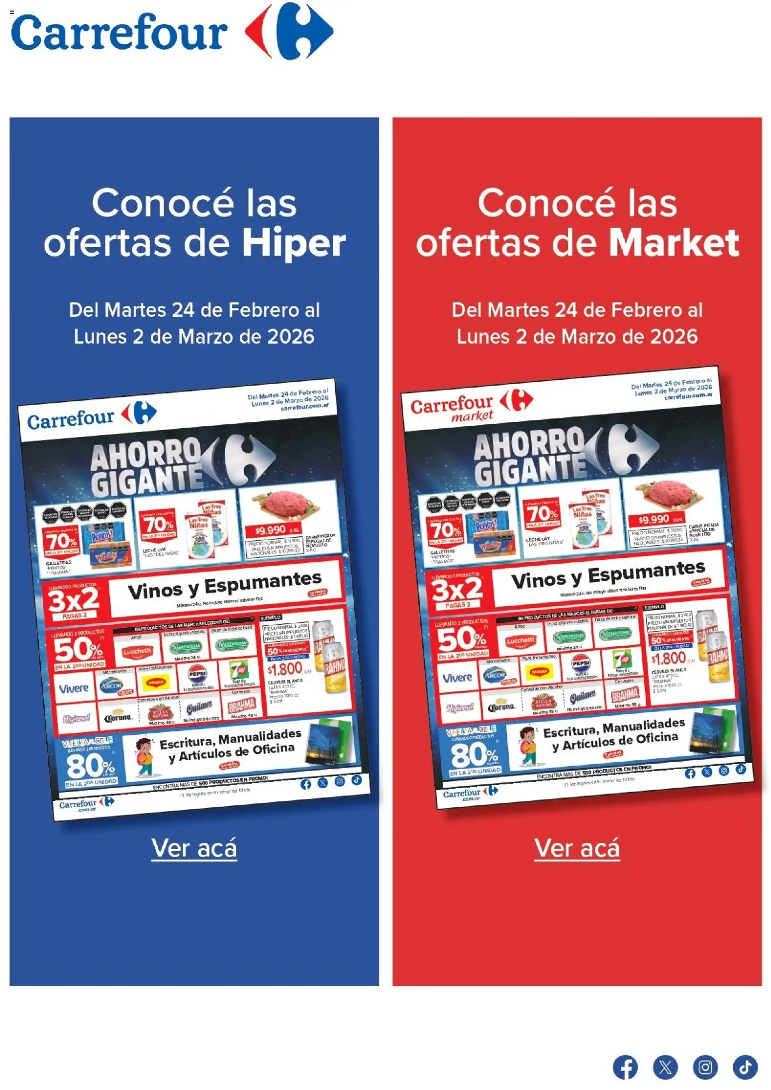 Vista previa del folleto de la tienda Carrefour válido desde el 24/02/2026 