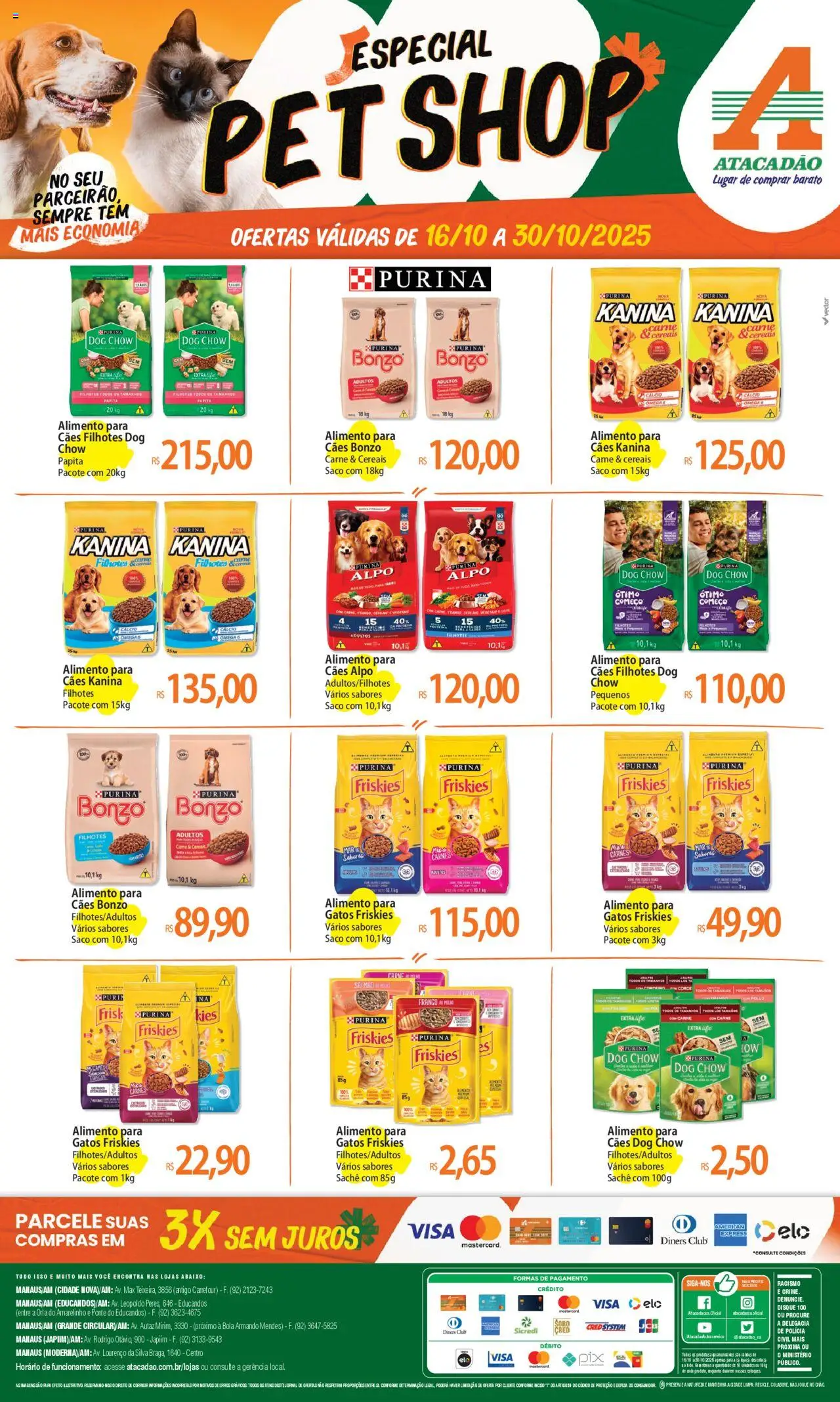 Atacadão folheto "Ofertas - AM" válido a partir de 16/10/2025 - número de página 1
