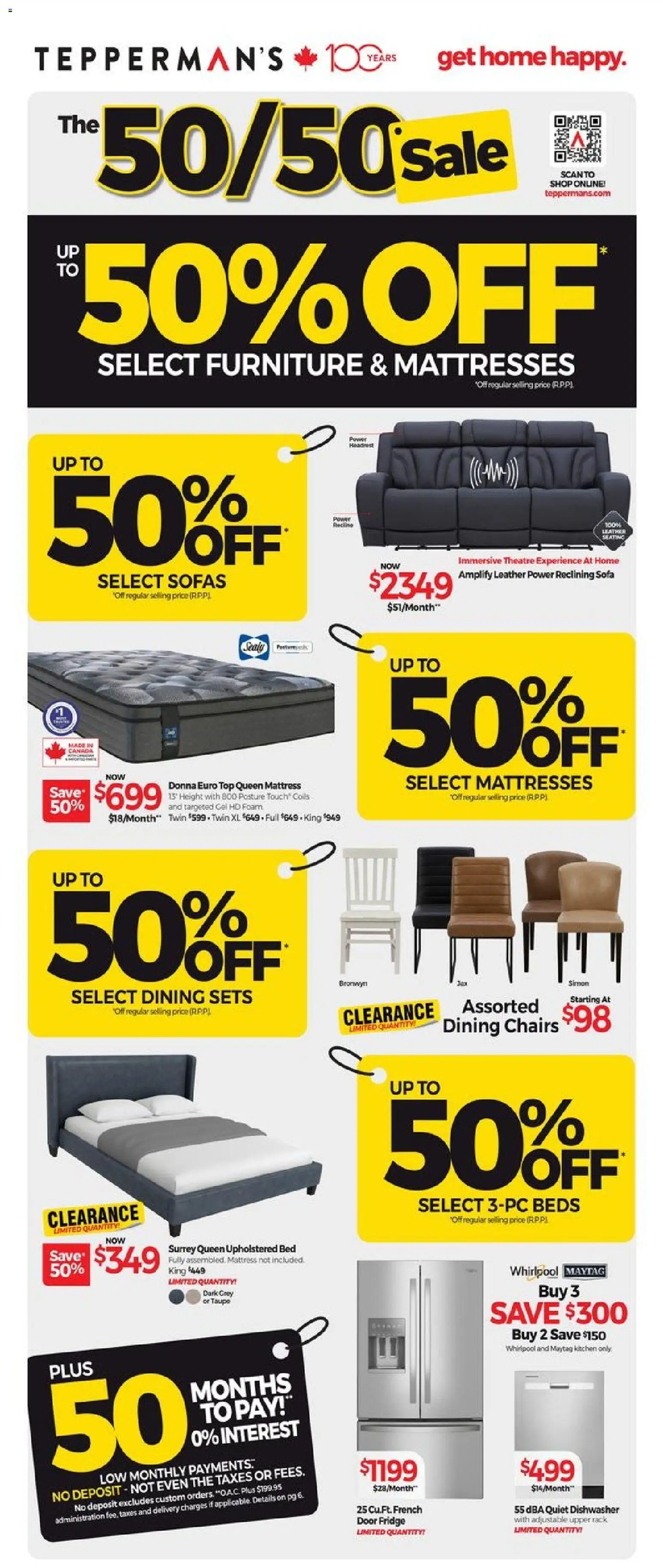 Preview of leaflet Weekly flyer / circulaire from shop Tepperman's is valid from Feb 06, 2026