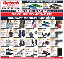 Ad Preview of Dunham's Sports Weekly Ad from 02/14/2026