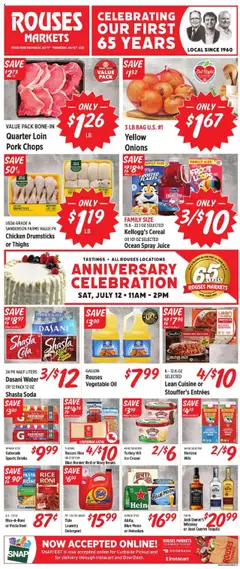 Ad Preview of Rouses Weekly Ad from 07/09/2025