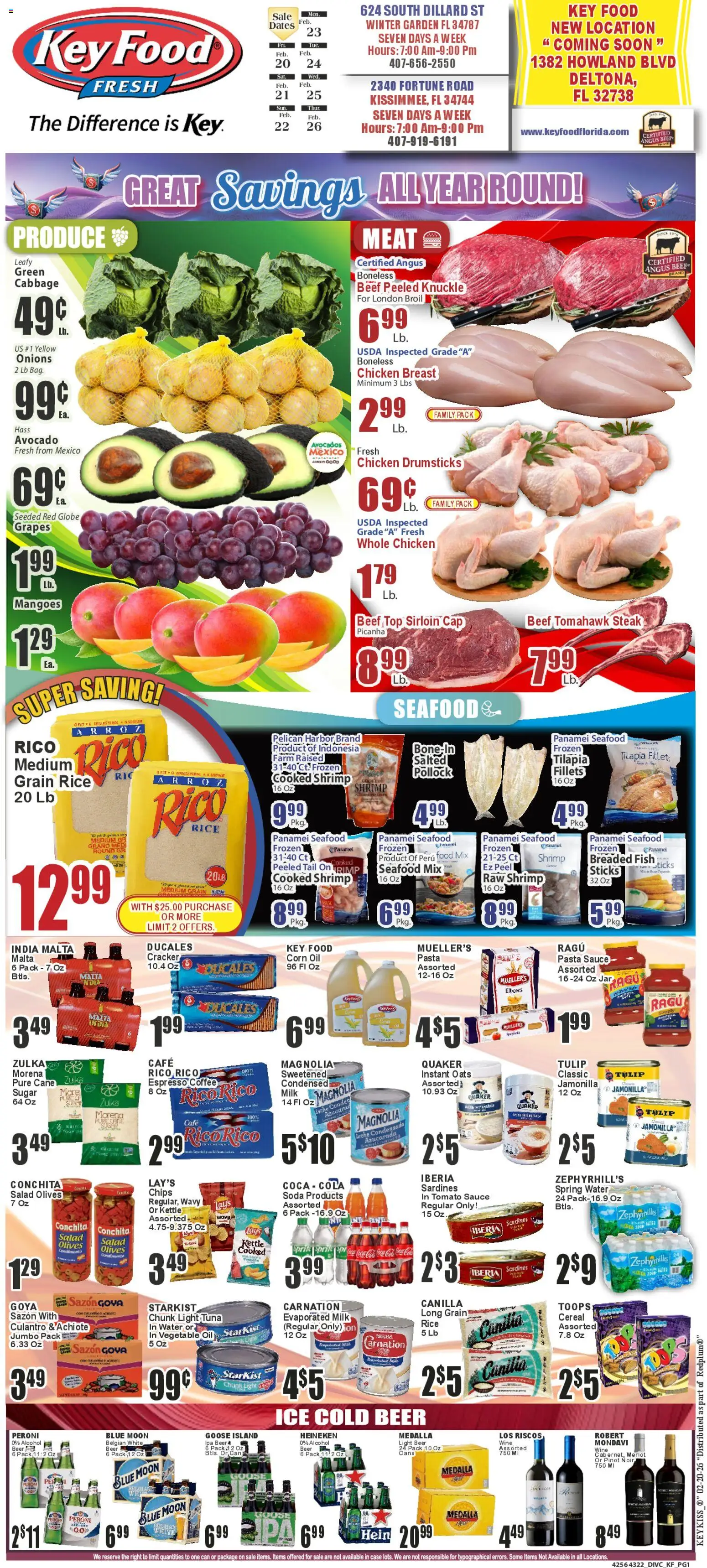 Ad Preview of Key Food Weekly Ad from 02/20/2026