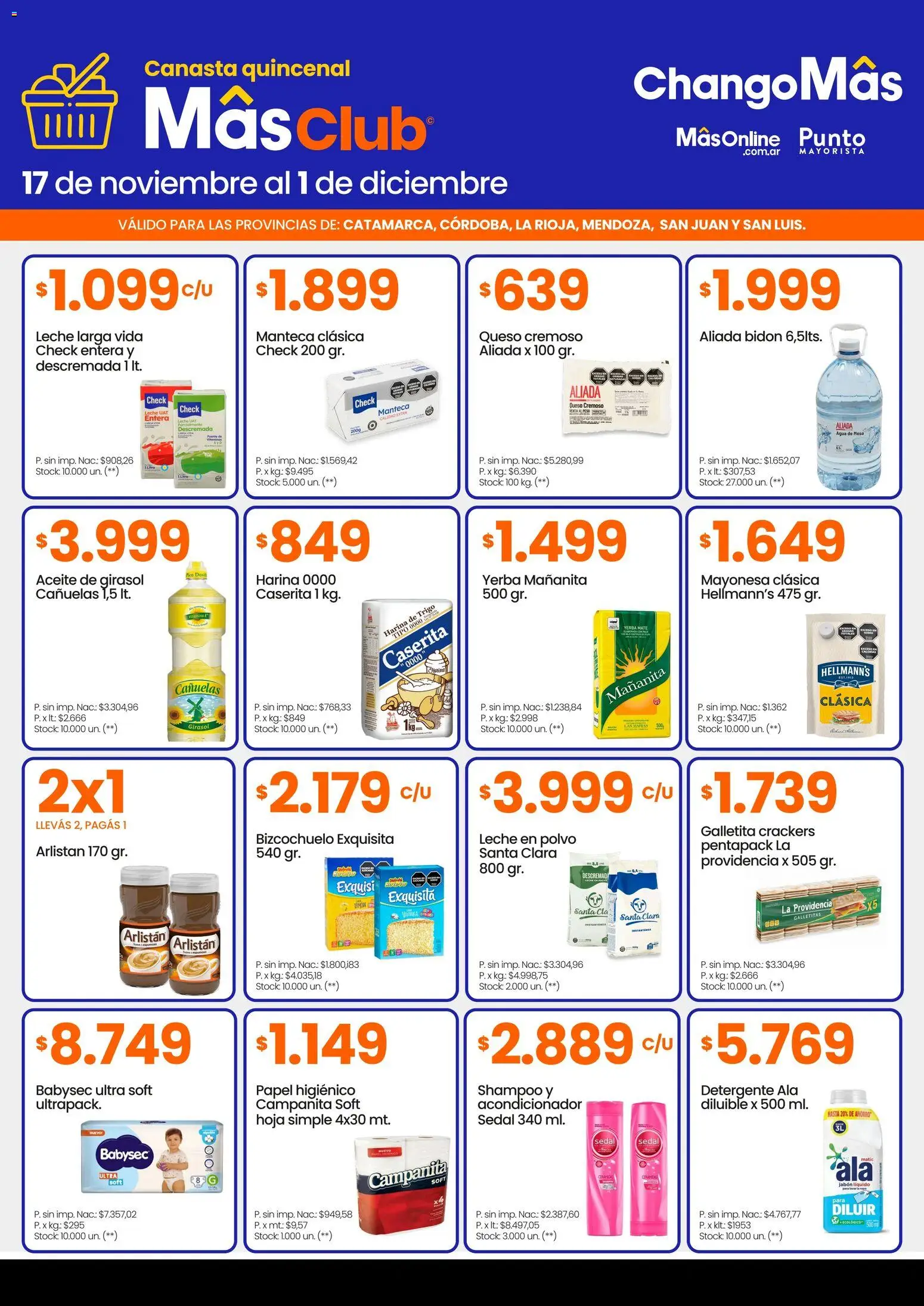 Vista previa del folleto de la tienda Punto Mayorista válido desde el 17/11/2025 