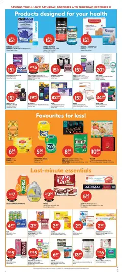 Preview of leaflet Weekly flyer / circulaire from shop Shoppers is valid from Dec 06, 2025 | Page: 19