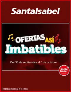 Folleto de la tienda Santa Isabel válido desde el 29.09.2025 