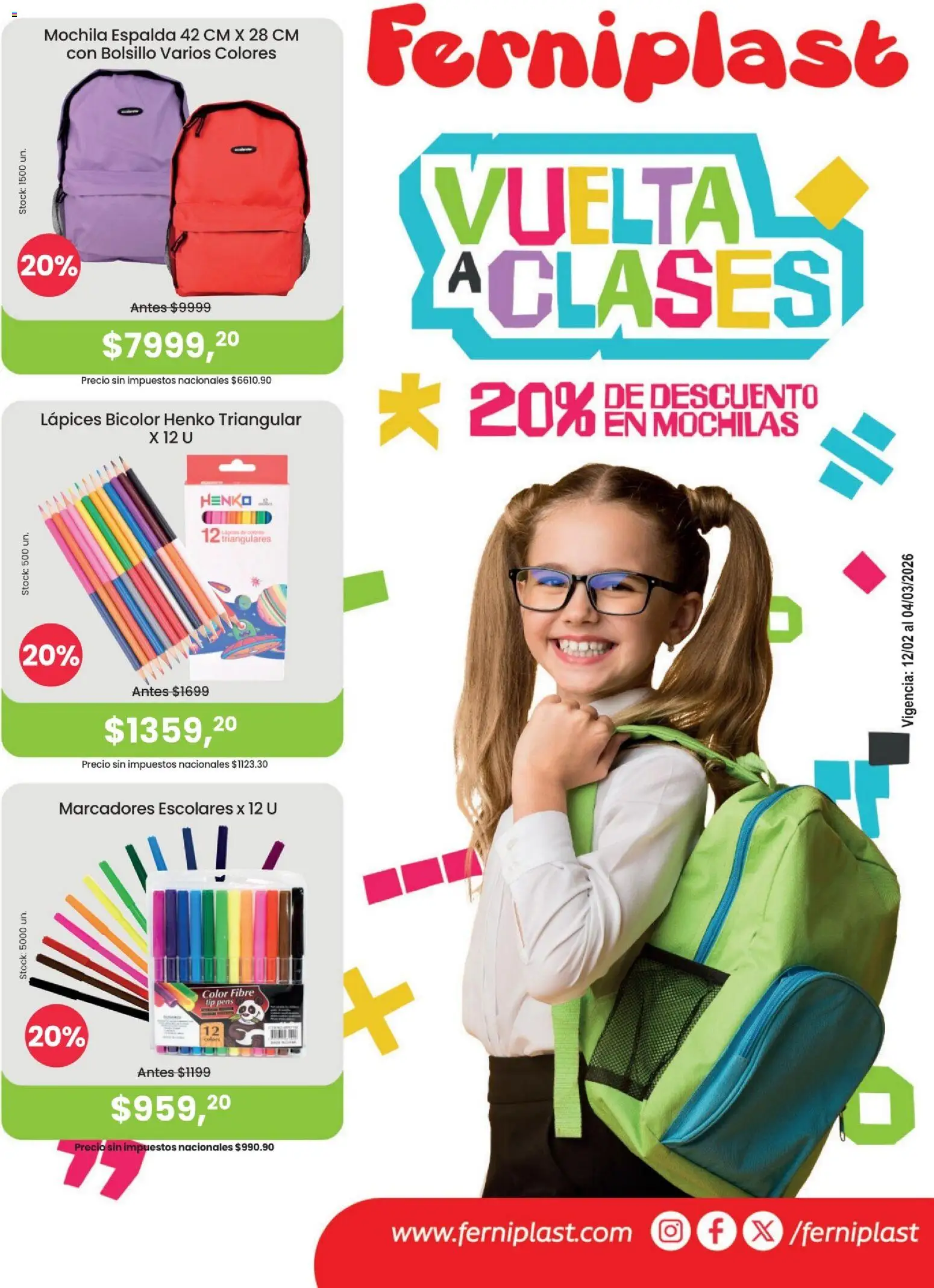 Vista previa del folleto de la tienda Ferniplast válido desde el 01/02/2026 