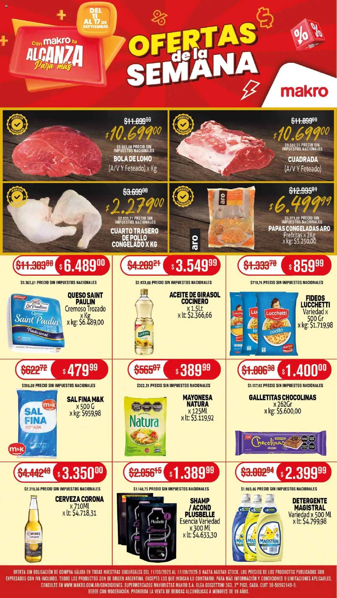 Makro Ofertas del 11/09/2025 >> Catálogo