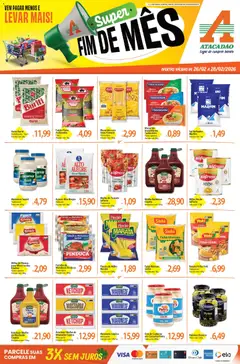 Pré-Visualização do folheto "Ofertas - PR" da loja Atacadão válido a partir de 26/02/2026