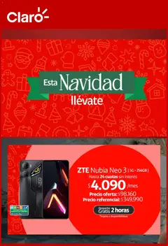 Folleto de la tienda Claro válido desde el 12.12.2025 