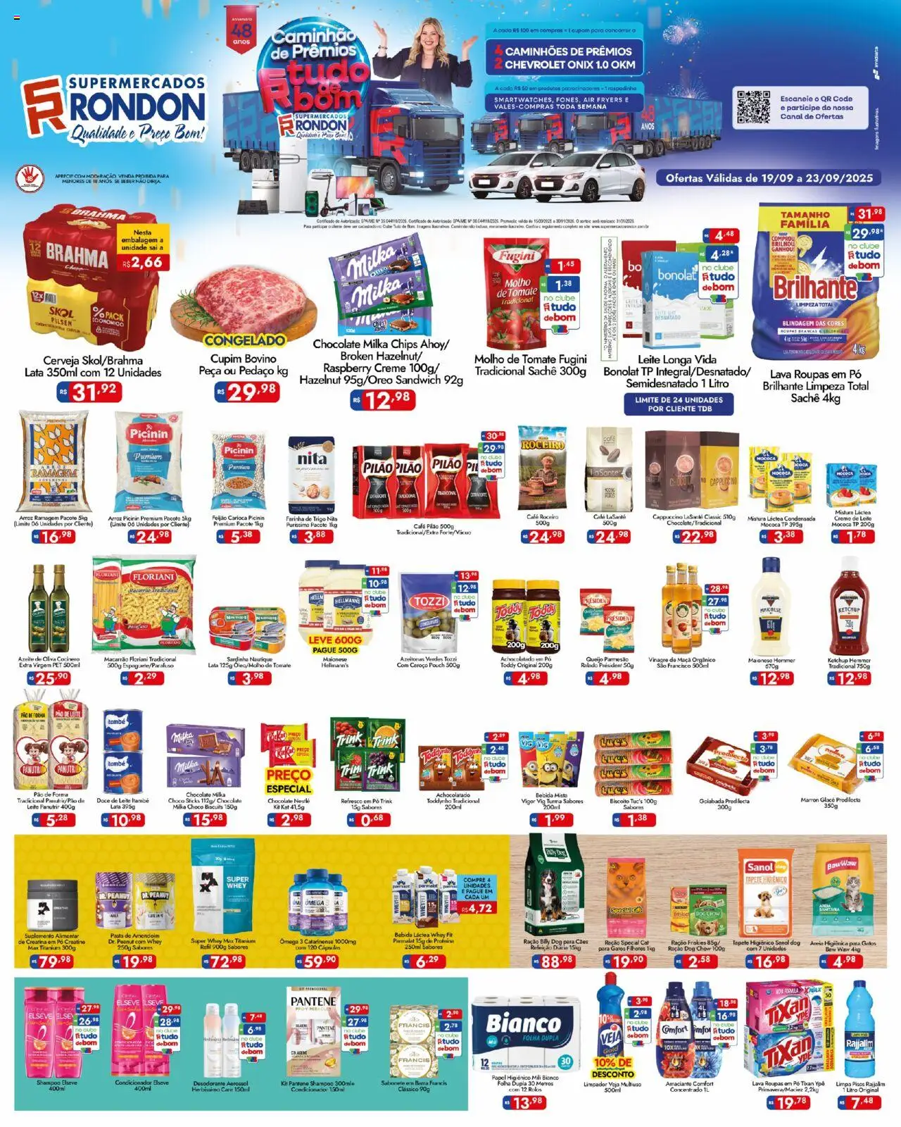 Supermercados Rondon folheto "Ofertas do semana" válido a partir de 19/09/2025 - número de página 1