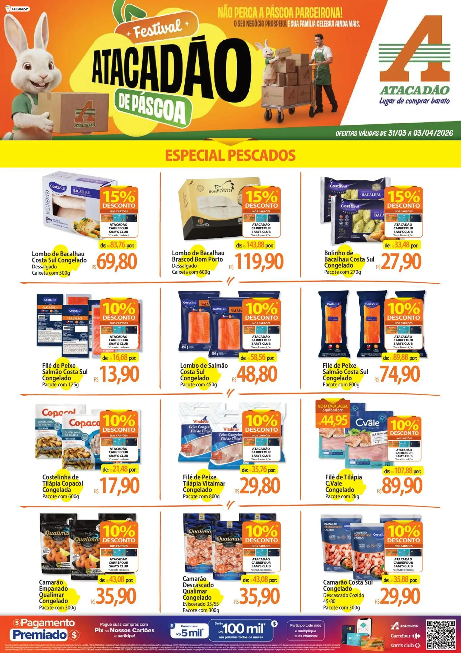 Pré-Visualização do folheto "Atacadão ofertas - SP" da loja Atacadão válido a partir de 31/03/2026