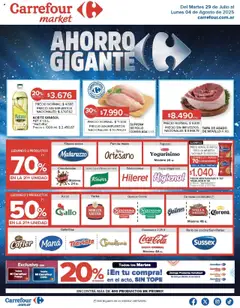 Vista previa del folleto de la tienda Carrefour Market válido desde el 29/07/2025 