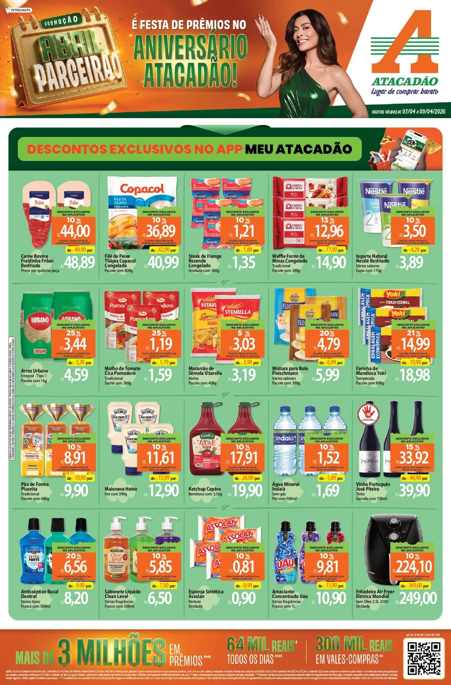 Pré-Visualização do folheto "Atacadão ofertas - PE" da loja Atacadão válido a partir de 07/04/2026